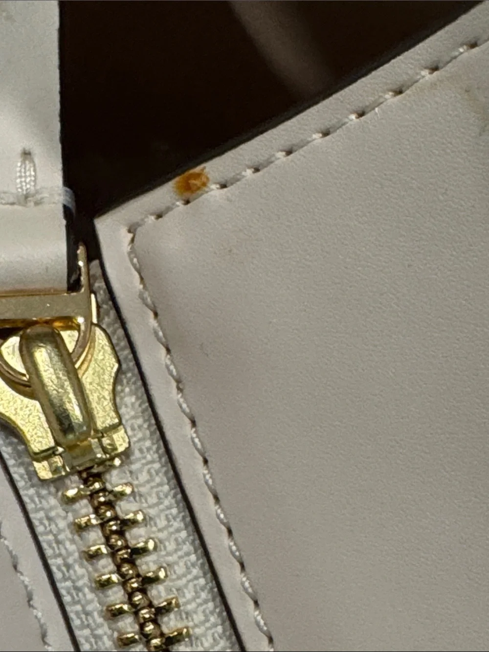 Tory Burch Bag Gemini Link Light Gray and Cream Satchel Tote